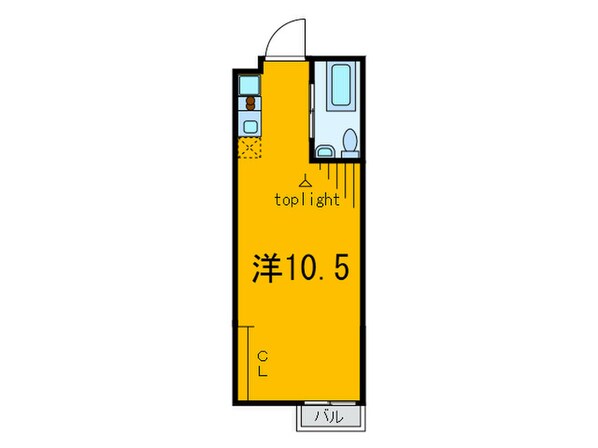 クレセンティア神戸・北野の物件間取画像